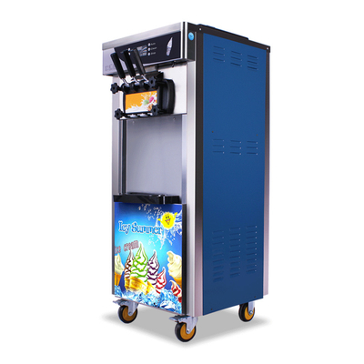 nuevo diseño comercial que coloca el fabricante de helado barato de acero inoxidable de China de la máquina del helado
